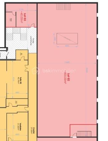 Local d'activités de 540 m²