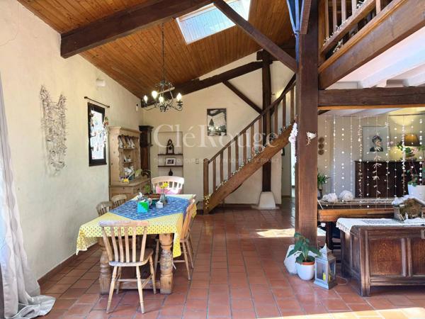 Proche d’Eymet - Charmante propriété en pierre de 5 chambres avec piscine