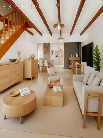 Saint-Romain-de-Benet (17600) Maison de village 2 chambres 6 Pièces 20 mn de ROYAN