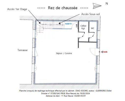 03200 VICHY -CENTRE VILLE -MAISON DE VILLE 4 PIÈCES AVEC TERRASSE ET JARDIN