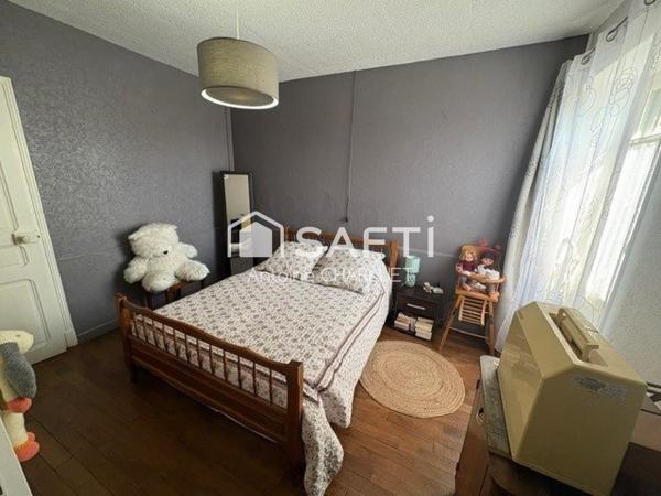 Maison de bourg de 61m² avec terrain de 351m² à CLION SUR INDRE