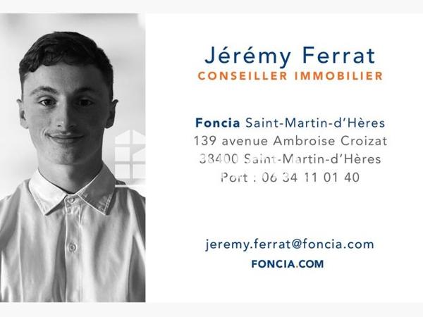 À vendre Studio 21 m² - Saint-martin-d'hères 38400