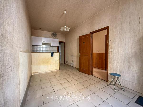 CARCASSONNE INTRA-MUROS - 147 m²  - COURS de 78 m² - Maison + studios