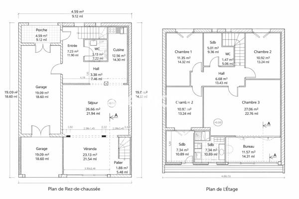 Maison 6 pièces - 175 m² Bien prestige