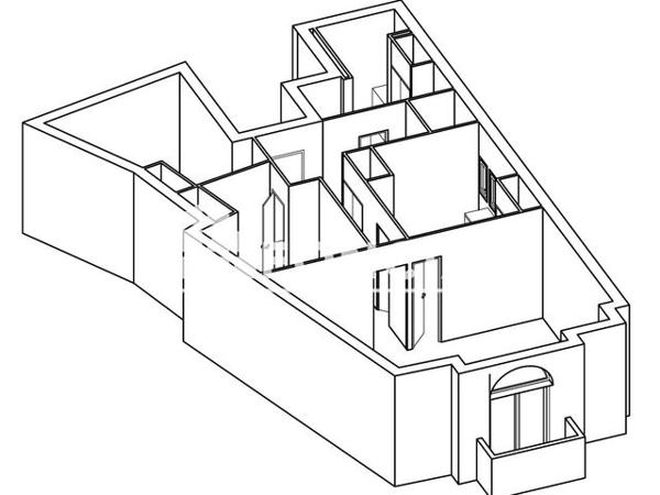 Location Appartement 4 pièces 72.37 m² - 23 RUE DE LA REPUBLIQUE Pontacq 64530