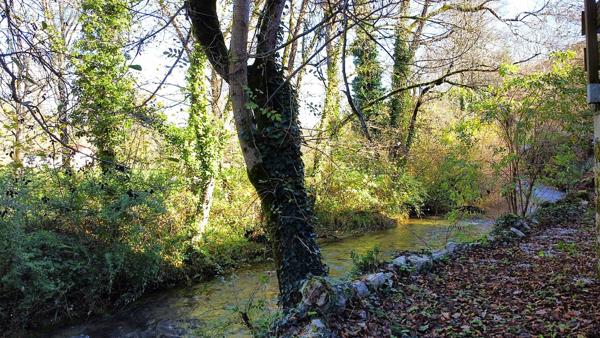 Vallée du Lot, maison de caractère rénovée, 6 chambres, en bordure de ruisseau