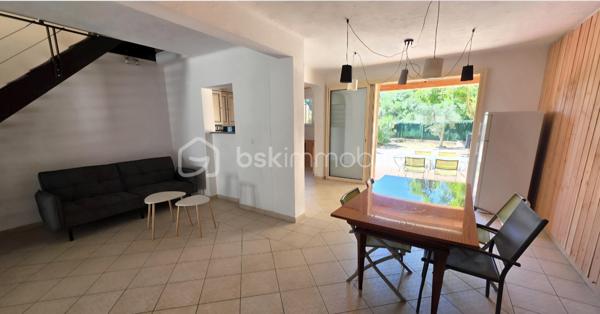 🏡 BSK IMMOBILIER – Votre conseillère en immobilier vous propose à la vente 🏡

Idéalement située au Luc-en-Provence, dans un environnement calme et agréable, au sein de la Résidence Les Thermes, cette charmante maison jumelée représente une belle opportunité, que ce soit pour une résidence principale, un premier achat, un investissement locatif ou une résidence secondaire.

🌿 Un cadre de vie recherché,
Nichée dans un secteur paisible tout en restant à proximité immédiate des commodités, cette maison bénéficie d’un emplacement privilégié. Le Luc, commune dynamique du Var en plein développement, offre un cadre de vie pratique avec écoles, commerces, services de santé et accès rapides aux axes principaux.

🏠 Une maison fonctionnelle et agréable à vivre,
En excellent état, elle offre un espace de vie confortable, lumineux et bien agencé, idéal pour accueillir un couple, une petite famille ou un projet locatif.

✨ Les atouts du bien :
✔️ Maison jumelée en bon état 
✔️ Pièce de vie agréable et fonctionnelle
✔️ Jardin privatif et Balcon accueillant pour profiter des beaux jours
✔️ 2 places de stationnement extérieures
✔️ Résidence calme 
✔️ Faibles contraintes d’entretien
✔️ Idéal première acquisition, investissement locatif ou résidence secondaire
✔️ Secteur stratégique entre Provence verte et Golfe de Saint-Tropez

📍 Emplacement idéal :
✔️ Proche des commerces et commodités
✔️ Écoles à proximité
✔️ Accès rapide aux axes autoroutiers
✔️ Environnement paisible tout en restant central

💎 Bien rare sur le secteur !
Une opportunité idéale pour les acquéreurs recherchant un bien accessible, pratique, avec un fort potentiel patrimonial et locatif.

Vidéo à la demande…

📞 À visiter sans tarder ! Contactez-moi pour plus d’informations ou organiser une visite.
Visites possibles 7j/7 sur rendez-vous.