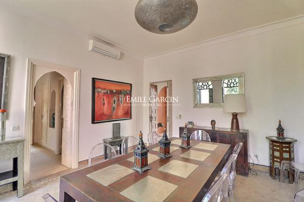 À vendre villa de charme dans un domaine à Marrakech
