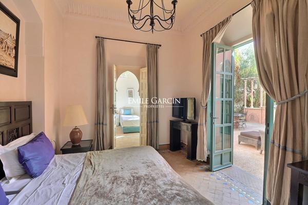 À vendre villa de charme dans un domaine à Marrakech