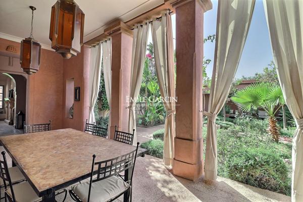 À vendre villa de charme dans un domaine à Marrakech