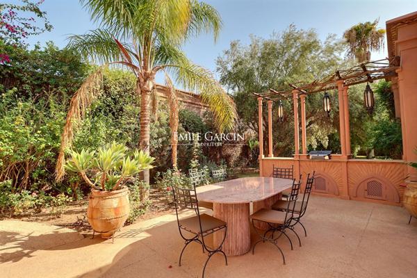 À vendre villa de charme dans un domaine à Marrakech