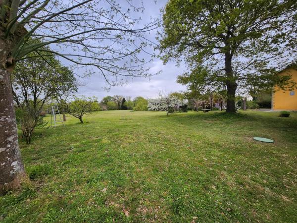 Grande maison sur magnifique terrain boisé