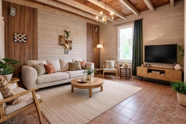 Grande maison sur magnifique terrain boisé