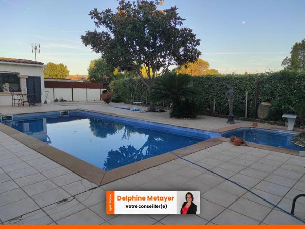 Ensemble immobilier de charme, 2 maisons, 240 m² habitables, terrain 2 400 m² avec piscine