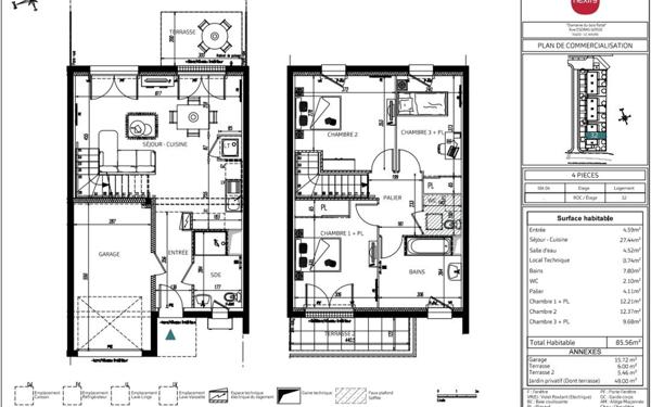 Maison à vendre    4 pièces •  Le Havre