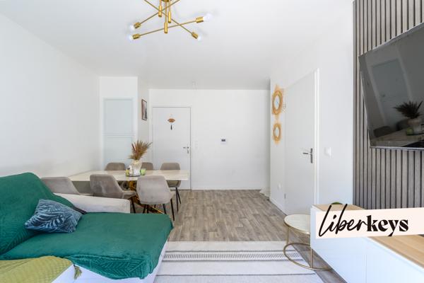 Appartement F4 de 73m² avec balcon et Parking immeuble récent à Bondy 93140