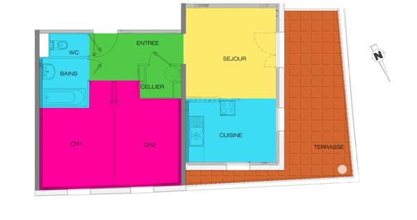 Appartement à vendre 3 pièces 52 m² Avrillé