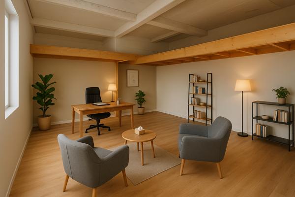 SAINT CYPRIEN PATTE D'OIE Garage de 28m² avec potentiel de transformation en local professionnel