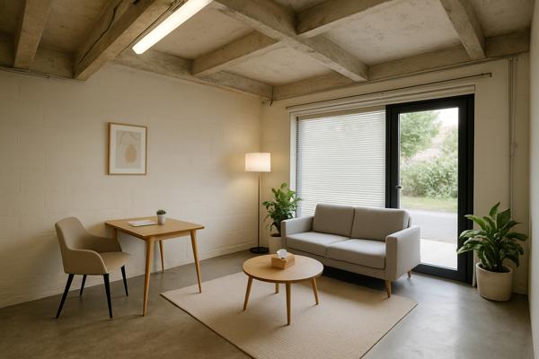 SAINT CYPRIEN PATTE D'OIE Garage de 28m² avec potentiel de transformation en local professionnel