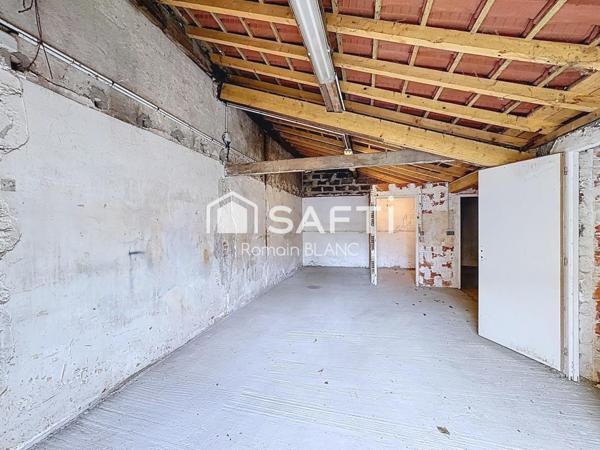 Local d’activité 300 m² avec bureau et extérieur – Toulouse