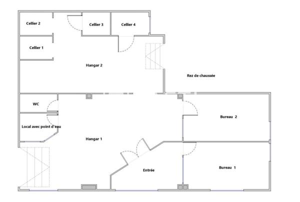 Local d’activité 300 m² avec bureau et extérieur – Toulouse