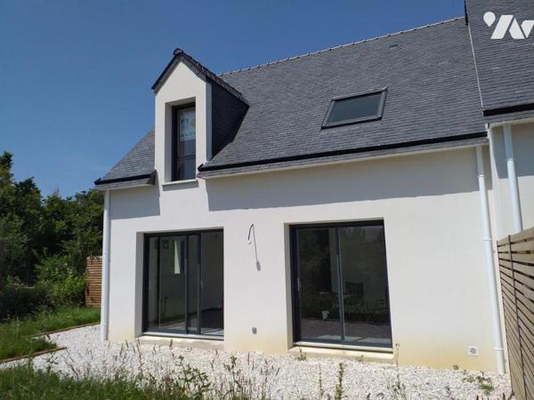 Maison neuve 3 chambres sur jardin de 280m²