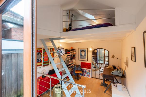 Splendide Loft créatif et sa terrasse au coeur de Rennes