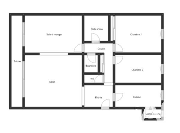 Appartement à vendre 4 pièces 83 m² Reims
