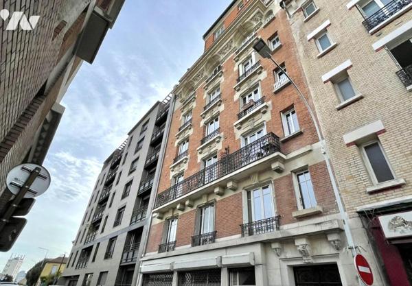 GENTILLY / GARE R.E.R. - APPARTEMENT 3 PIÈCES AVEC BALCON A RÉNOVER + CAVE