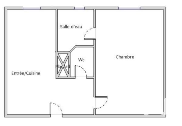 Appartement à vendre 2 pièces 26 m² Colombes