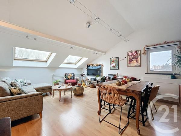 Appartement F3 à vendre  3 pièces - 64,50 m2 METZ - 57