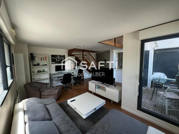 Duplex contemporain avec terrasse et parking – Choisy-le-Roi
