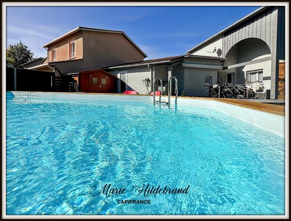 Maison familiale de 130m² - 5 chambres avec jardin et piscine – Quartier recherché Agen