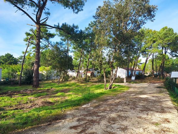 Proche plage -Terrain 452 m2 avec PC