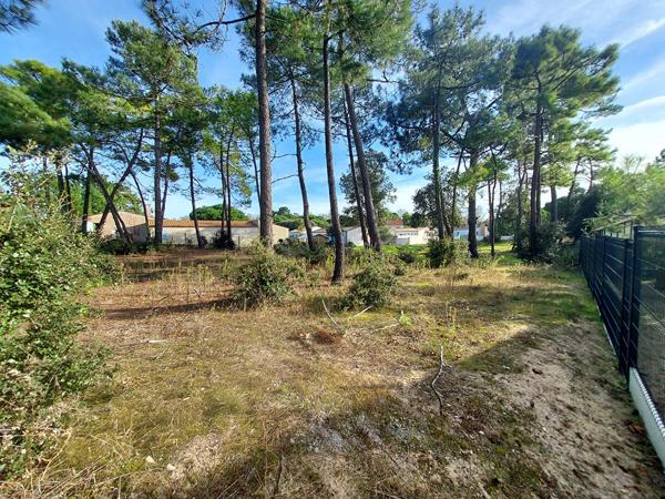 Proche plage -Terrain 452 m2 avec PC