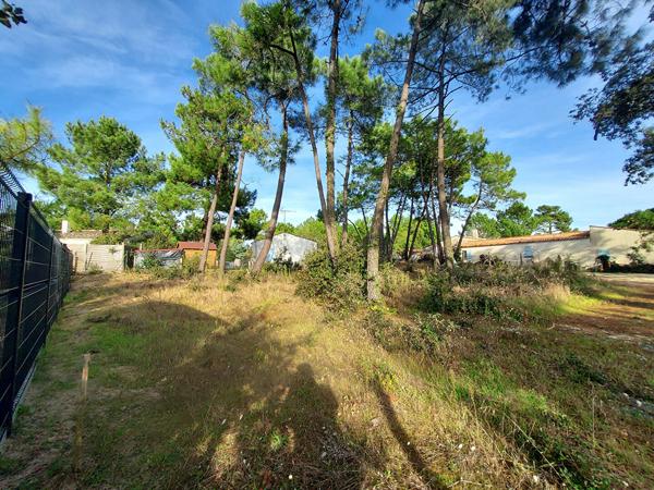 Proche plage -Terrain 452 m2 avec PC