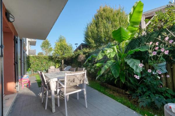 EXCLUSIVITÉ, Christophe Michaudelle Capifrance vous propose cœur de MONTEVRAIN, appartement 3 pièces 54 m² avec son jardin - 2 stationnements