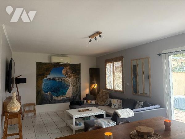 Villa plain-pied, jardin, garage, 3 chambres, pièce de vie ouverte, quartier calme et résidentiel !