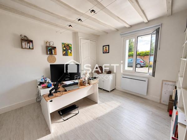 Maison de caractère – 4 chambres + bureau – Veigné les Gués