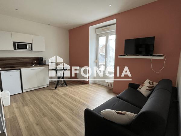 Location Studio meublé 18.8 m² - 65 BOULEVARD ROBERT JARRY Le Mans 72000