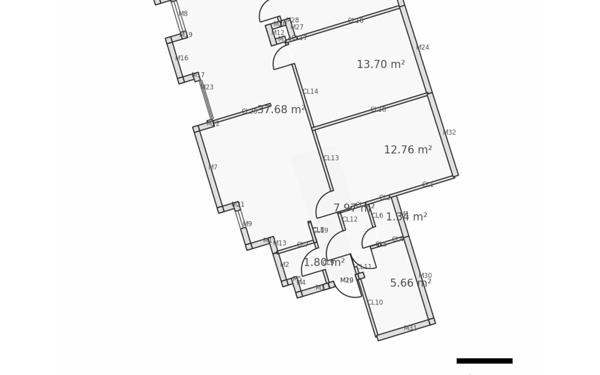 Appartement à vendre    4 pièces • 75,82 m2 Orléans