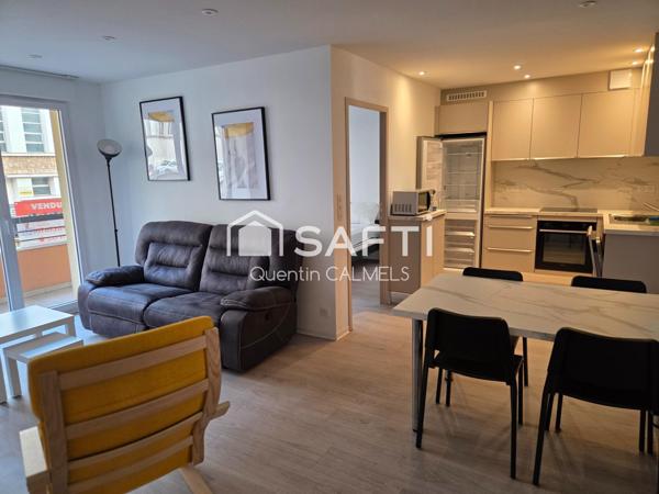 Appartement T3 traversant