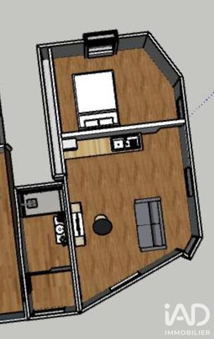 Appartement à vendre 2 pièces 50 m² Segré-en-Anjou Bleu