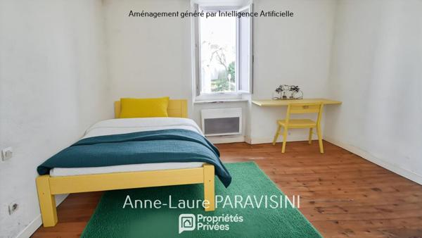 PEYRENS Maison 2 chambres, garage et remise