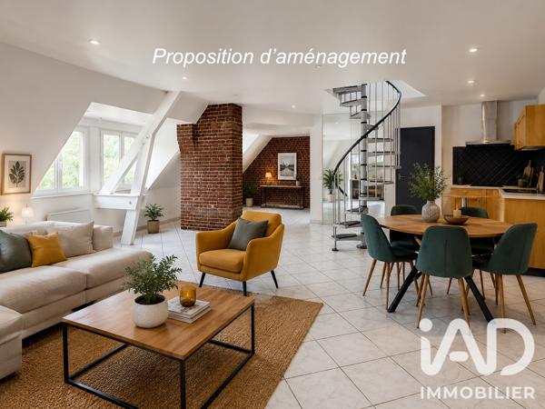 Appartement à vendre 5 pièces 98 m² Lisieux