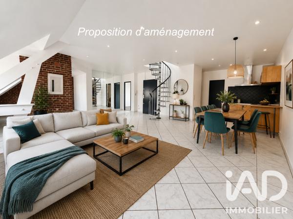 Appartement à vendre 5 pièces 98 m² Lisieux