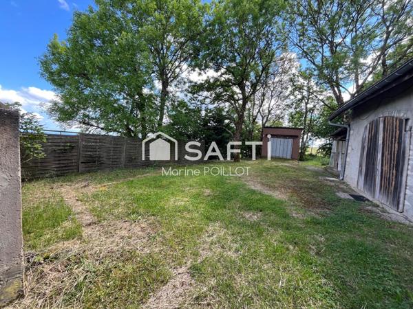 Grange sur vaste terrrain à 8 minutes de NOLAY