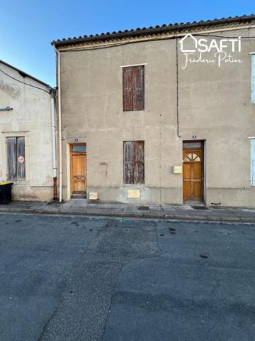 Maison de ville à rénover - 90 m² avec jardin