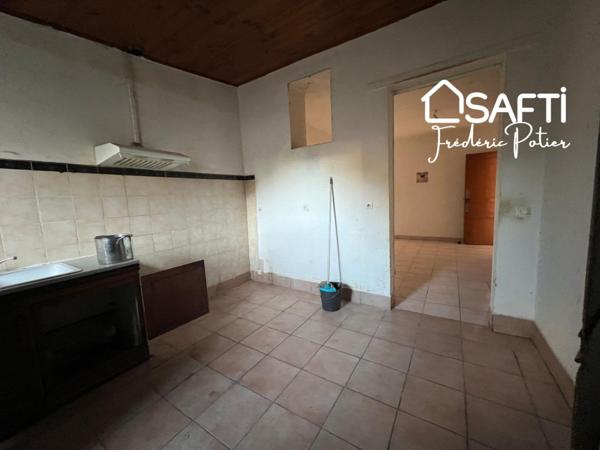 Maison de ville à rénover - 90 m² avec jardin