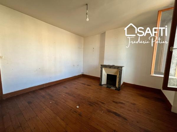 Maison de ville à rénover - 90 m² avec jardin